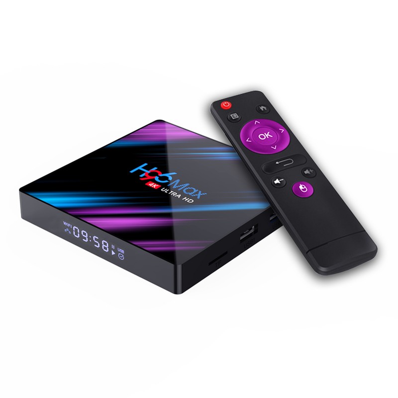 H96 Max Smart Android 10.0 TV Box RK3318 Quad Core