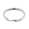 Prime-Line MP66760 Split Key Ring, 1-Inch Diameter, Tempered Steel, Nickel-Plated, Pack of 10