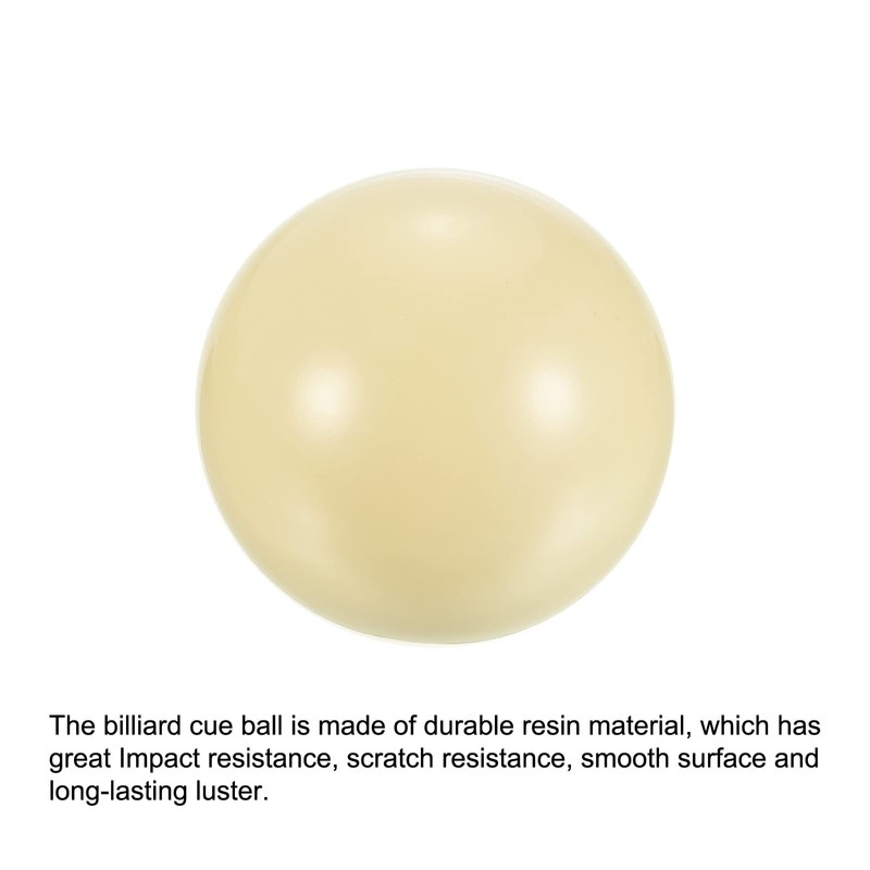 PATIKIL 2.5" Snooker Cue Ball Billiard Ball Pool Table Pool