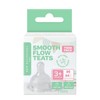 New Beginnings Smooth Flow Teats Twin Pack, Small (0+ months)