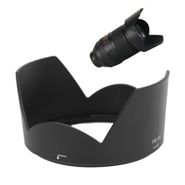 Lens Hood, HB‑58 Reversible Black Camera Lens Shade Flower Type Digitabl SLR Camera Professional Lens Hood,for Nikon 18‑300mm F/3.5‑5.6G ED VR Lens