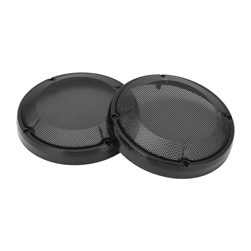 Motorcycle Speaker Mesh Cover Grille Saddlebag Lid Motors Audio Accessory