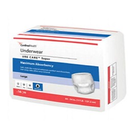 Kendall/Covidien Surecare Protective Underwear Extra-Heavy Absorbency Size Large Pk/16, Blue