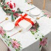 AnyDesign - Mantel de Navidad de 60 x 104 pulgadas,