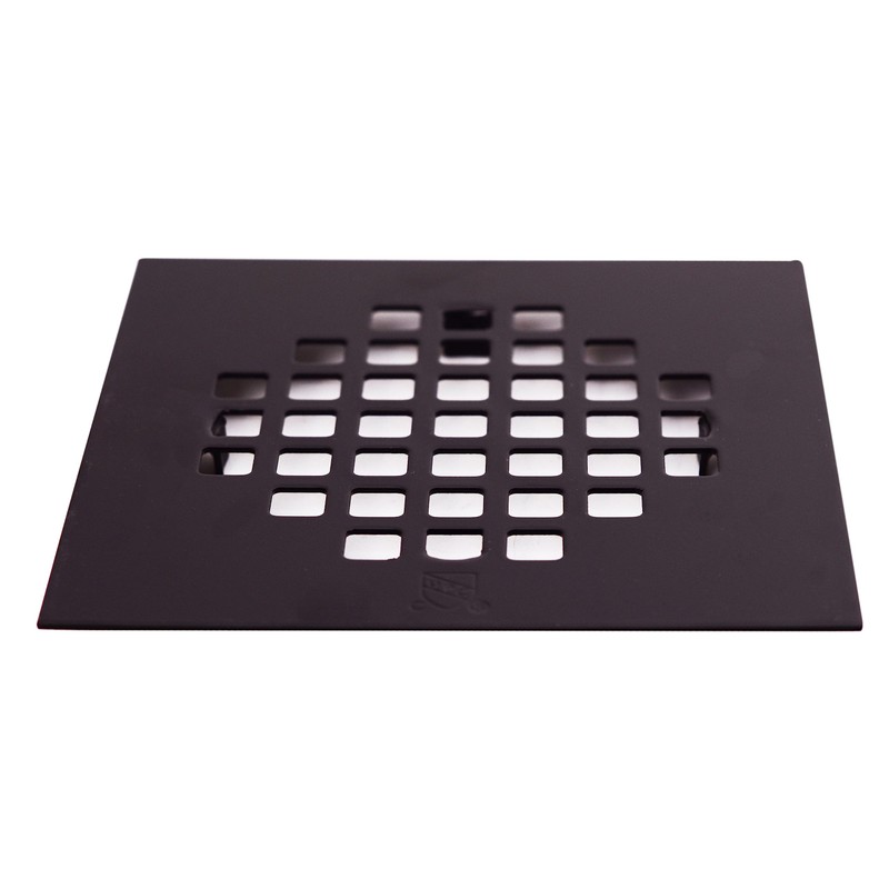 Westbrass 2" Sch 40 PVC Shower Drains with 4-1/4" Square
