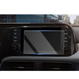 CDEFG Kompatibel mit Hyundai I10 2020-2023 2024, Navigation Schutzfolie I10 Tempered Glas 9H Kratzfest 8 Zoll GPS Transparent Displayschutzfolie Auto Navi Folie I10 2022 Zubehör