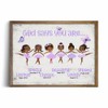 God Says You Are Christian Bible Verses - Rustic Purple
