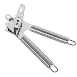 apollo THE HOUSEWARES BRAND Stainless Steel Can Opener, Bottle opener, Silver