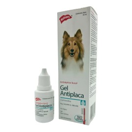 Holliday Gel Antiplaca Perros Y Gatos 20ml Con Cepillo Bucal Sabor Sin Sabor