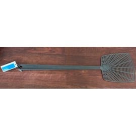 Room Essentials gray Fly Swatter, 17.5" long 5" x 4 3/4"