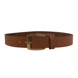 Amsterdam Heritage Womens Brown Leather Belt - Fashionable Leather Belt for Women, Brown Leather Belts for Jeans, Brown Womens Belt, Ladies Brown Belt