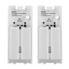 Wii Batteries Pack Rechargeable for Wii Controller, 2 Pack Rechargeable
