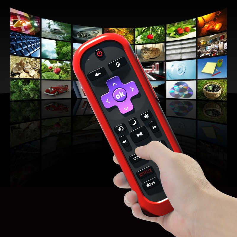 Cover for Roku Voice Remote Pro (2nd Edition), Case Compatible