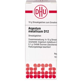 DHU Argentum Metallicum D12 Spreading Balls 10 g Globules