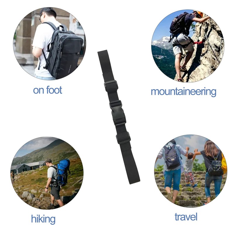 TMRBBesty Adjustable Chest Strap Backpack, Pack of 2 Chest Strap