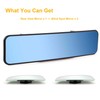 Rear View Mirror, Universal 11.4 Inch Interior Clip On Rearview