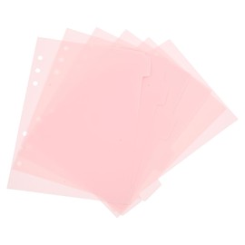 Healvian 6PCS A5 Binder Dividers Detachable and Waterproof Planner Inserts Colored Binder Separators Notepad Divider Tabs Notebook Index Dividers Page Dividers