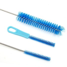 J.CARP Cleaning Kit, Made of Stainless Steel 304, Tough and Enduring, Cleaning Brushes Only Red