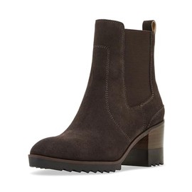 Blondo Women's Rai Ankle Boot, Java Suede, 8.5