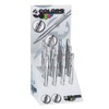 WEDO 930814 Retractable Pen with 4 Interchangeable Colours,Display