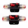 12‑24V Inline Circuit Breaker with Manual Reset Fuse Holder Battery