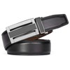 KAERMU Men's Comfort Genuine Leather Ratchet Dress Belt 1 1/8"