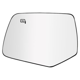 Carbhub Driver Left Side Mirror Glass with Heated 8L8Z17K707G Compatible with Escape Limited Hybrid Mariner 2008-2012 Replace 8L8Z17K707G FO1324122