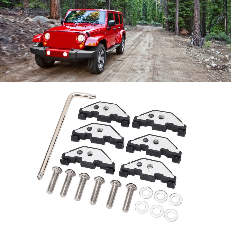 Hard Top Retainer Nut with Clip Vibration Reduction Quiet Operation