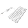 USB Wired Keyboard 78 Keys Ultra Thin Mini Portable Anti