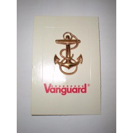 US NAVAL ACADEMY MIDSHIPMAN'S CAP BADGE -MINT ON ORIGINAL CARD