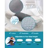 Edomi Buckwheat Cervical Pillow for Sleeping, Adjustable Roll Pillow for