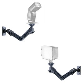 9 Inch Articulating Magic Arm Wall Mount Holder Stand for Camera LED Light, Video Lamp