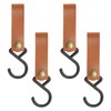 pantry plus Leather Hooks S Hanger Hanging Camping Accessories Set