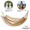 CHULIM Brazilian Double Hammock with Tree Straps,Extra Large 94x63IN,2 Persons