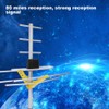 High Gain HDTV Digital Outdoor TV Antenna Strong Signal 80