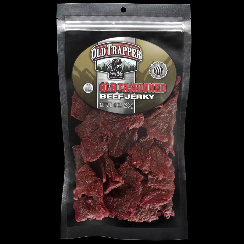 Old Trapper Beef Jerky 10 ounce bags (5 Flavors To