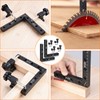 90 Degree Positioning Angle, Preciva Right Angle Aluminum Alloy Clamps