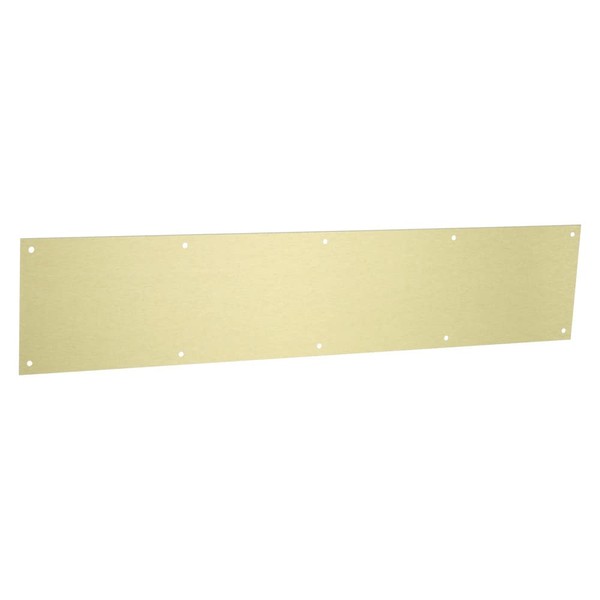 National Hardware N270-351 Kick Plate, 6" × 30", Brushed Gold