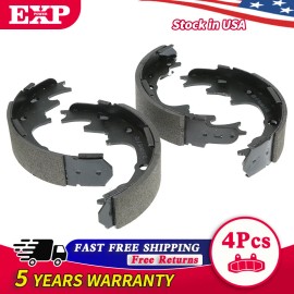 EXPPOWER Rear Brake Shoes Set for 1995 - 2009 Mazda B2300 B2500 B3000 B4000 Ford Ranger