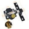 Barn Door Lock, Fence Gate Lock, Double Sided Gate Latch,