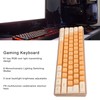 Gaming Keyboard USB 61 Keys Contrast Color RGB Light Key