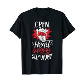 Open Heart Surgery Survivor Patient Operation Recovery T-Shirt