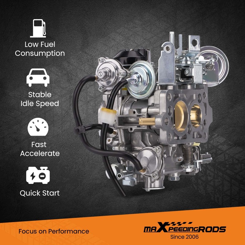 maXpeedingrods 2-Barrel 22R Carburetor TOY-505 Carb for Toyota Pickup 22R