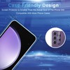 CWQZGUF Screen Protector Compatible with Galaxy S23 FE 5G, [4+4
