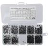 Fudeshe 1000Pcs Tiny Electronic Self-Tapping Machine Screws,M1 M1.2 M1.4 M1.7