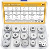 Sutemribor 304 Stainless Steel Large Fender Washer Assortment Kit 200