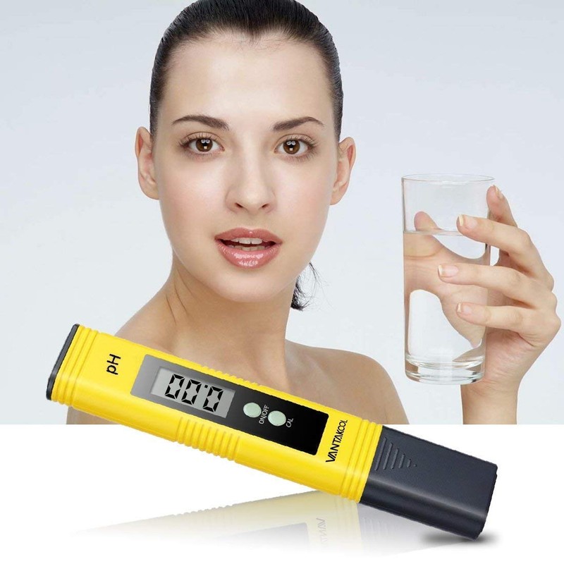 Nynelly Professional PH Meter Automatic Calibration Function and 0.00-14.00 Measuring