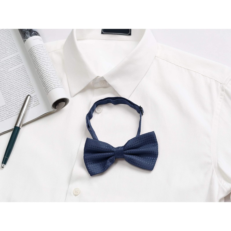 Allegra K One-Touch Bowtie, Polka Dot Pattern, Adult, Formal Bowtie,