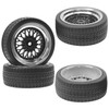 RC 1/10 On Road Tires & Wheel 12mm Hex Plastics