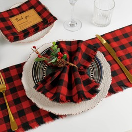 Christmas Pinecone Napkin Rings Set of 12, Rustic Handmade Farmhouse Napkin Rings Holder with Pinecone Red Berries for Christmas Festival, Thanksgiving Day, Xmas Decorations